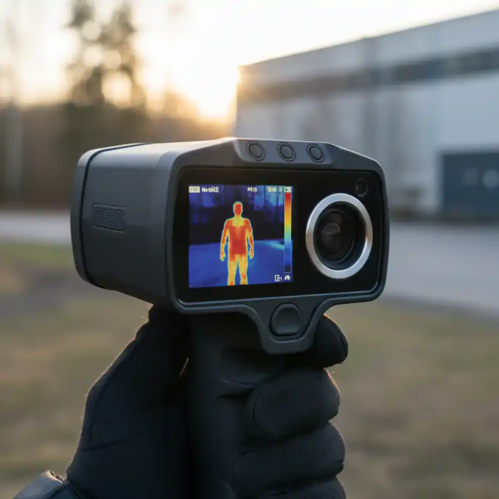 Handheld thermal imaging camera