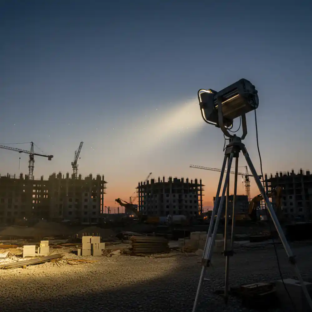 Construction site spotlight